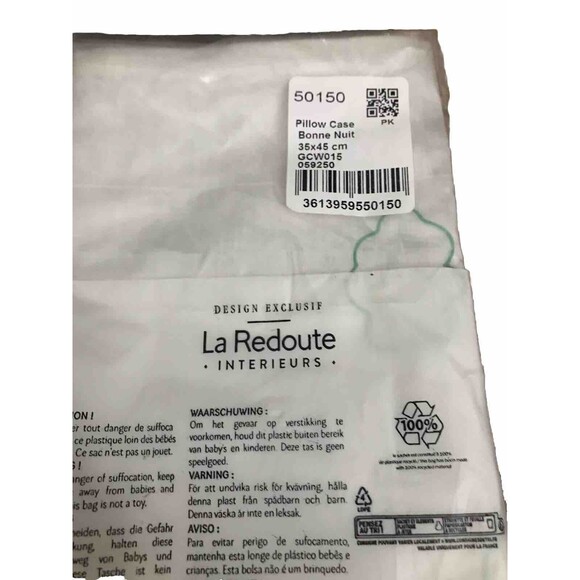 La Redoute Interieurs   Kids Pillow Cases 2-Pack.  1- Each Pack - Picture 3 of 5
